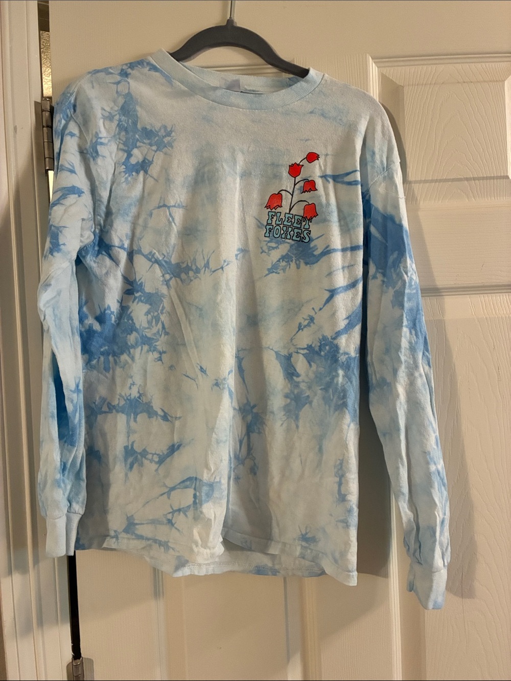 Fleet Foxes Tie-Dye Long Sleeve Band Tee